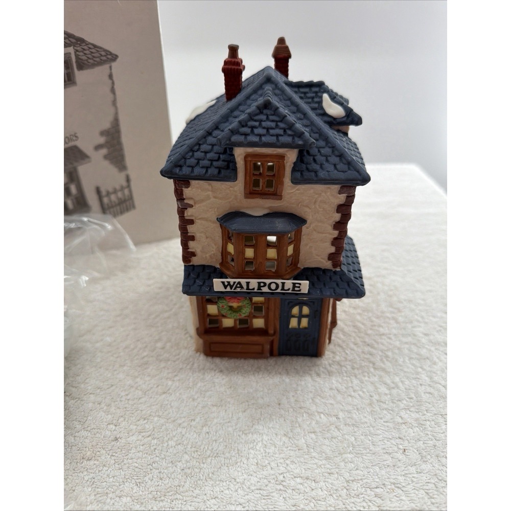 Dept. 56 Dickens Heritage Village Series Walpole Tailors #5926-9 Retired w/ Box